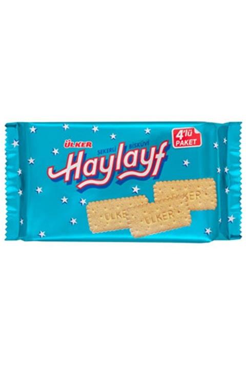 Ülker Haylayf Şekerli Bisküvi 4x64 Gr
