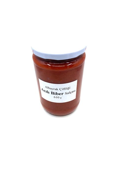 albayrak çiftliği Acı Biber Salçası (acı) 610 Gr