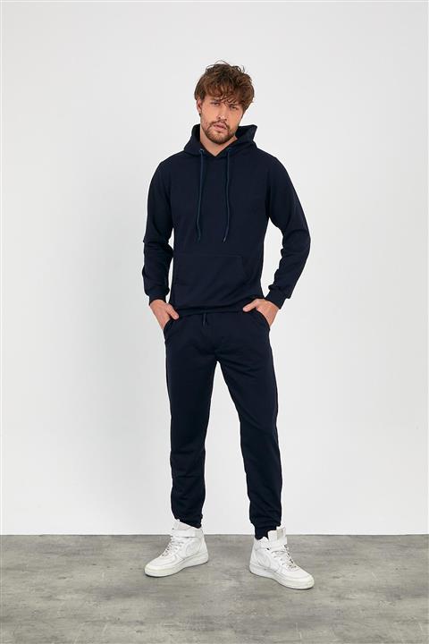DAMGA JEANS Kapüşonlu Eşofman Takımı Lacivert