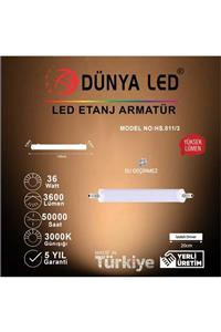 DÜNYA LED Hs.811/3 36w Led Etanj Çift Klemens Ip65 3000k Günışığı