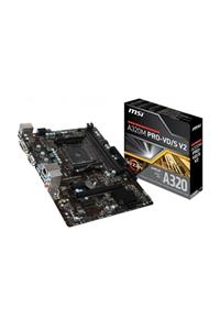 MSI A320M PRO-VD/S V2 Amd A320 AM4 Soket 2667MHz DDR4 USB 3.1 DVI Anakart