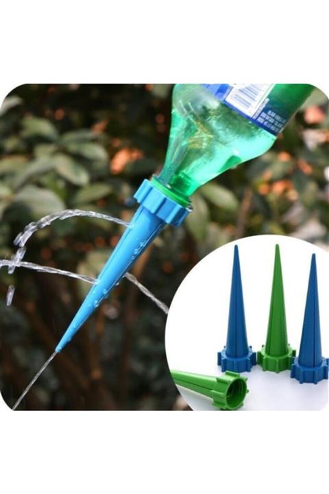 ASVASHOP Çiçek Bitki Sulama Aparatı 4lü 0,5 Ve 1,5 lt Pet Şişelere Uygun