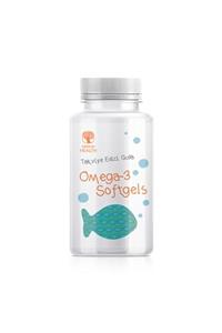 SIBERIAN WELNESS Omega 3 Softgels Omega 3 ve A E D  Vitaminleri İçeren Takviye Edici Gıda