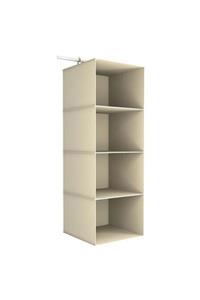 100% Turkish Design 4 Bölmeli Dolap Içi Düzenleyici Katlanabilir Bez Dolap