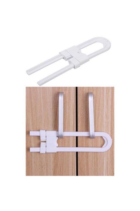 HomeCare Bebek Çocuk Koruma Raylı Dolap Kilidi 422315 6 Lı Paket