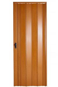 SARPAŞ Katlanır Akordiyon Pvc Tek Kapı Camsız - 162x217 - Meşe 12 Mm