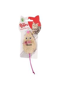 natura Ptc-050 Doğal Sünger Fare Kedi Oyuncağı 15 cm