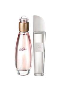 AVON Celebre 50 Ml + Purblanca 50 Ml Bayan Edt