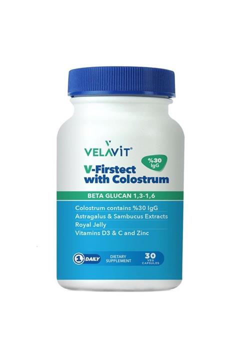 VALENDİ Velavit V-firstect With Colostrum 30 Kapsül