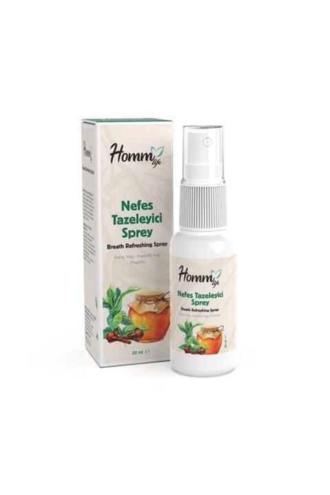 homm Omm Life Nefes Tazeleyici Ağız Spreyi 25 ml