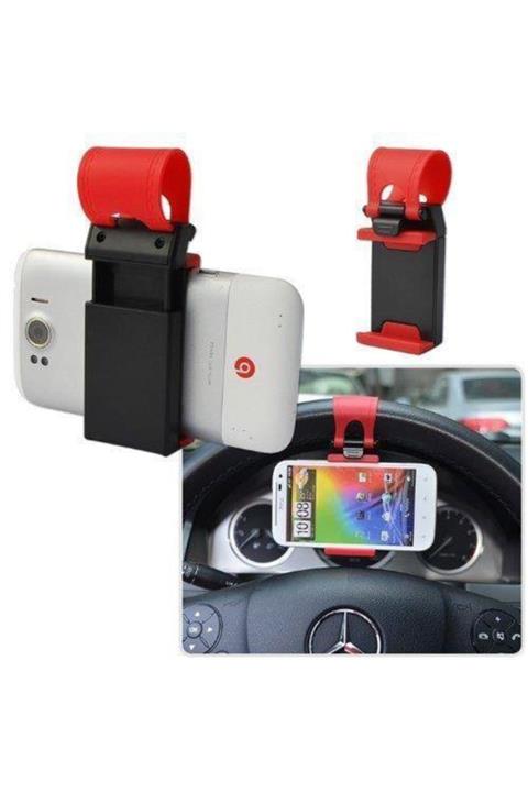 BEKA Direksiyon Arası Silikon Kelepçe Yan Telefon Tutucu Asorti