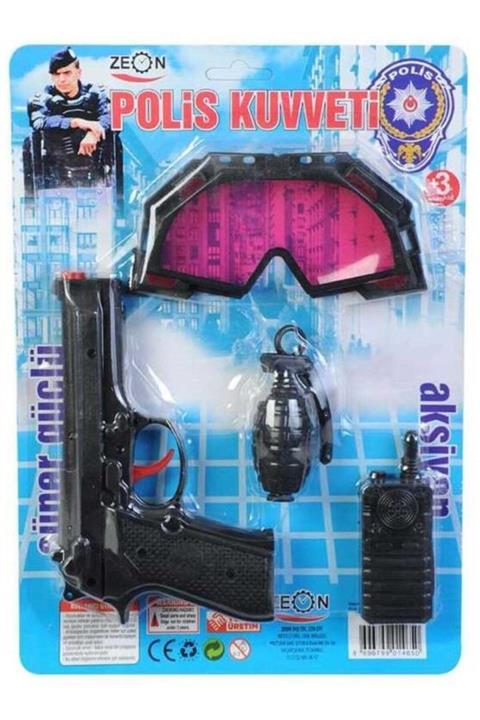 HAK İŞ OYUNCAK Kartela Küçük Polis Set