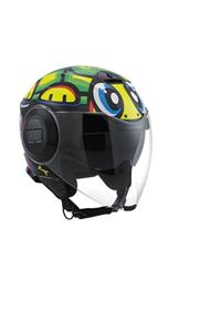 AGV Fluid Top Tartaruga Açik Kask