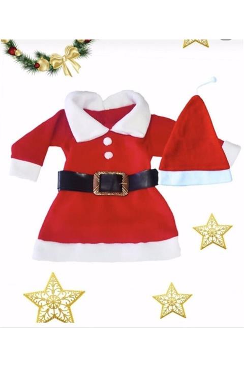 Kokosh kidss Kız Çocuk Noel Elbisesi Christmas