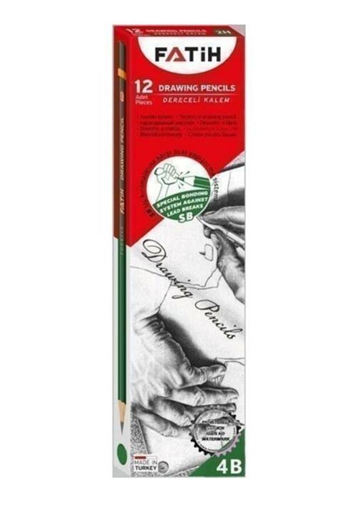 Fatih 4b Dereceli Kurşun Kalem - 1 Paket