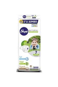 Sleepy Boze Natural Bebek Bezi 2li Jumbo 7 Beden 20-30 Kg 32 Adet