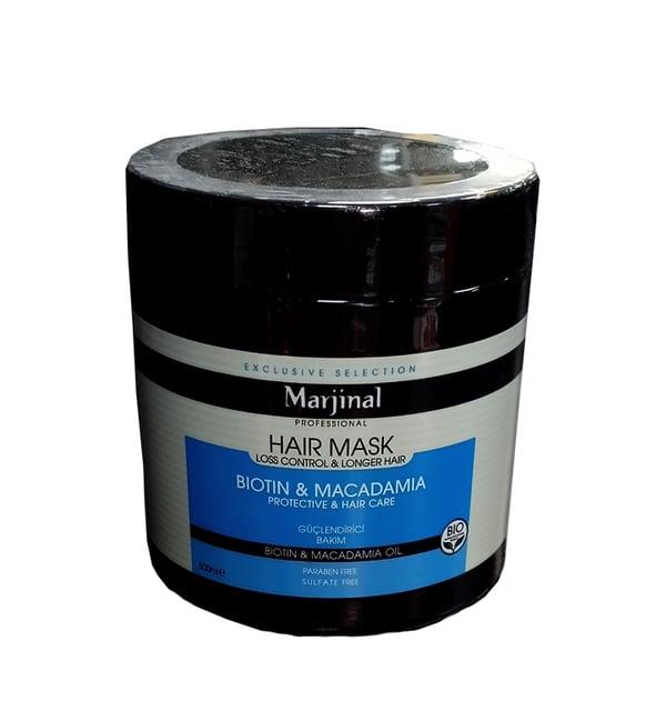 Marjinal Macadamia Biotin Saç Maskesi 500ml