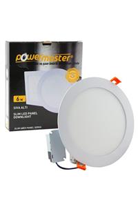 Powermaster 18 Watt Sıva Altı 3000k Günışığı 205mm Yuvarlak Slım Led-eco Spot Panel