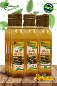 TARİHİ YAPRAKLI Katkısız Doğal Fermente Alıç Sirkesi 12x 500 Ml