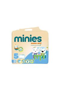 Minies 5 Beden Junior Bebek Bezi 32 Adet