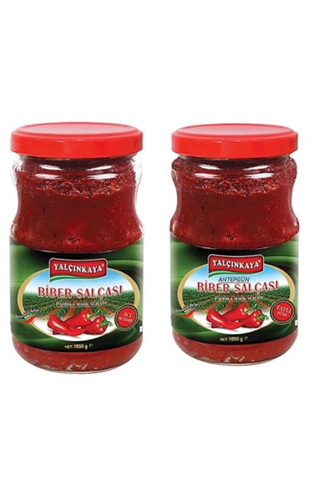 Yalçınkaya Ikili Paket Salça (acı Biber Salçası-tatlı Biber Salçası)