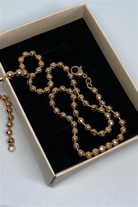 Ambeliza Accessory Çelik Rose Dorika Zincir