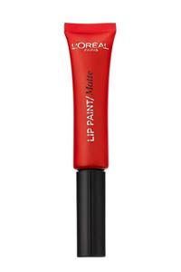 L'Oreal Paris Likit Mat Ruj - Infallible Lip Paint Matte 203 Tangerine Vertigo 3600523348015