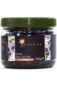 Havaza Siyah Sele Zeytin - 350 gr. (291-320 Kalibre)