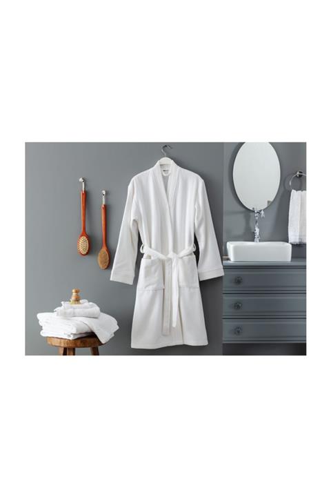 Madame Coco Stripe Kimono Unisex Bornoz