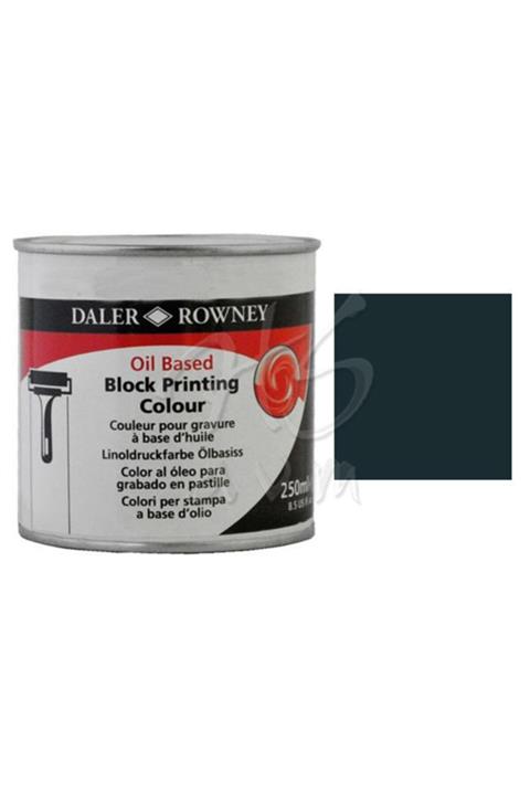 Daler Rowney Oil Based Block Printing 250ml 026 Black