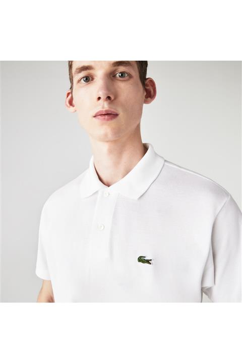 Lacoste Erkek Classic Fit L1212 Beyaz Polo