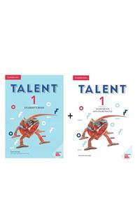 Cambridge University Press Talent 1 A2+ Student's Book + Workbook Ikili Set