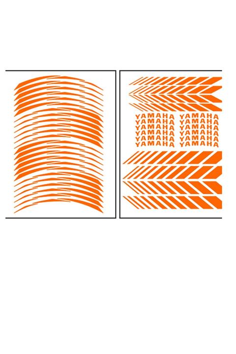Yamaha Florasan Turuncu Racing Şerit (rcgşrt030)