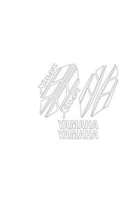 Yamaha Xmax Sticker Set 004