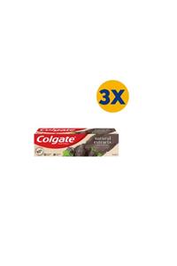 Colgate Natural Extracts Aktif Karbon Florürlü Diş Macunu 75 Ml 3x Adet