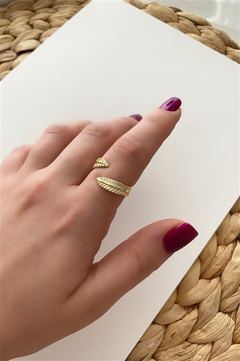 Çlk Accessories Ayarlanabilir Yaprak Yüzük Tryüzük1108 Y31503