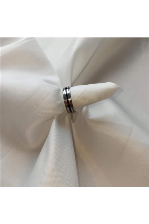 Serra crystal Kadın Gümüş Renk Siyah Model Çelik Yüzük