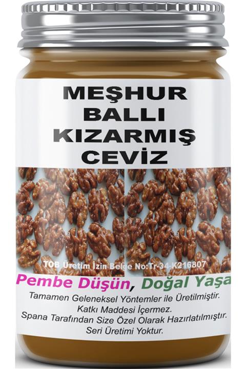 SPANA Meşhur Ballı Kızarmış Ceviz Ev Yapımı Katkısız 330gr