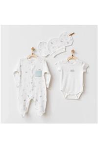 andywawa Unisex Bebek Tulum Takım 3 Parça Romper Set