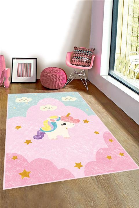 Bebişim Halı Bebişim Unicorn Bi179 Çocuk Odası Halısı