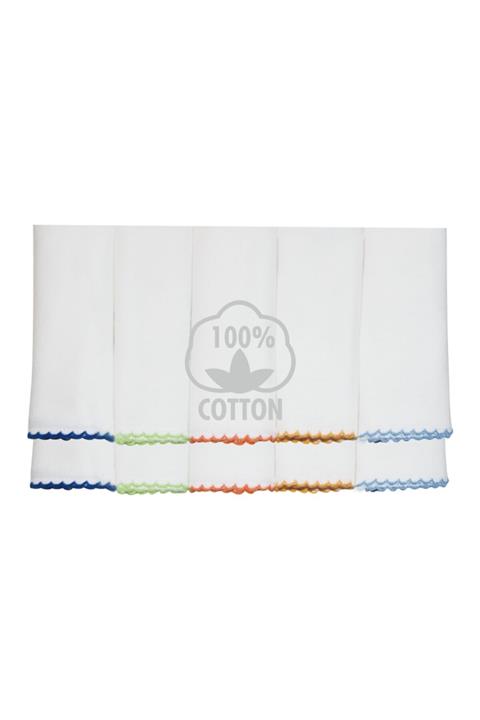 Sevi Bebe 10'lu Mermerşahi Bebek Mendili Mavi