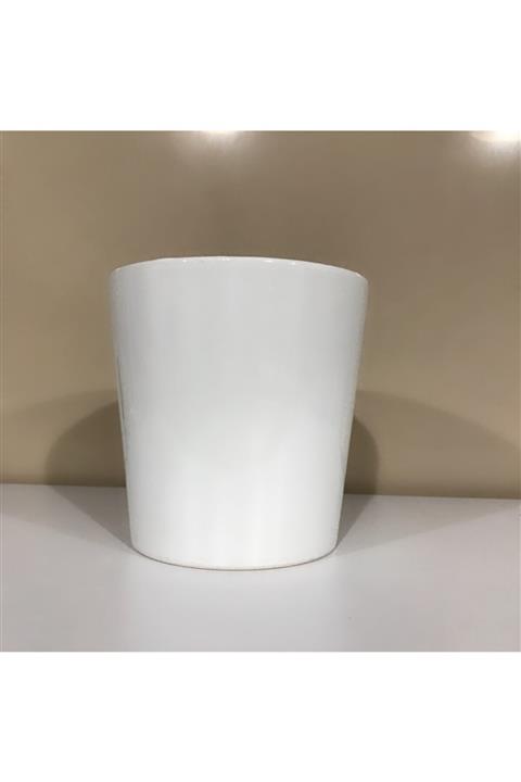 royalçiçek Seramik Saksı, 12,5 Cm, Orkide Ve Tüm Saksı Çiçeklerine Uygundur