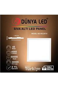 DÜNYA LED Hs.207/3 48w Sıva Altı60x60 Backlight Ledpanel 3000k Günışığı