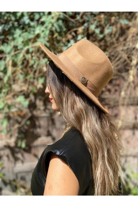 Madame Blue Shoes Panama Şapka