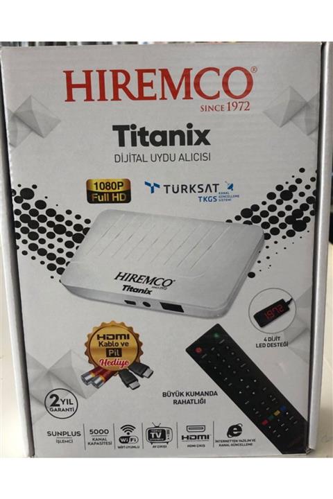 Hiremco Titanix Dijital Uydu Alıcısı