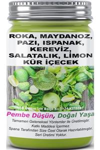 SPANA Roka, Maydanoz, Pazı, Ik, Kereviz, Salatalık, Limon Kür Içecek Ev Yapımı Katkısız 500ml