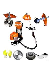 TORQ POWER Sırt Tipi Benzinli Motorlu Ot Çalı Çim Biçme Tırpanı Sjs Motor Tq-9200