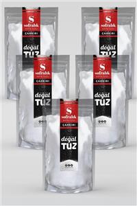 Doğaltuz Eko Set Çankırı Kaya Tuzu Ince Tip 5x1000gr Doğal Tuz