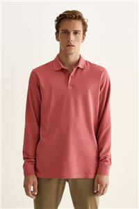 Massimo Dutti Erkek Dokulu %100 Pamuklu Polo T-Shirt 00725283