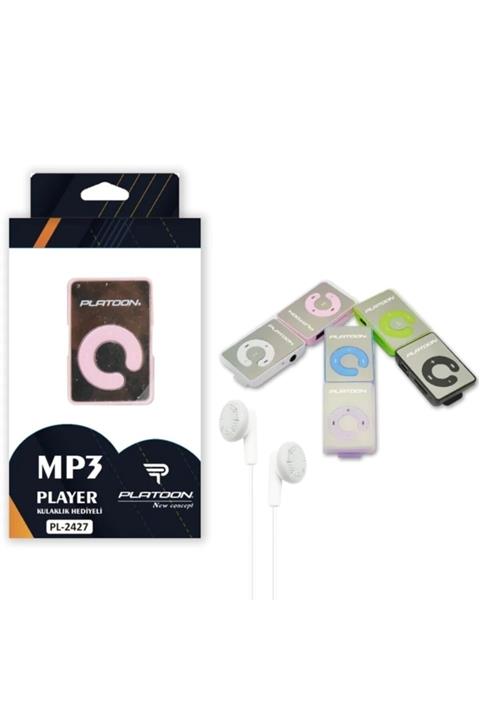 DTS Teknoloji Platoon Mp3 Player Kulaklıklı Hafızasız
